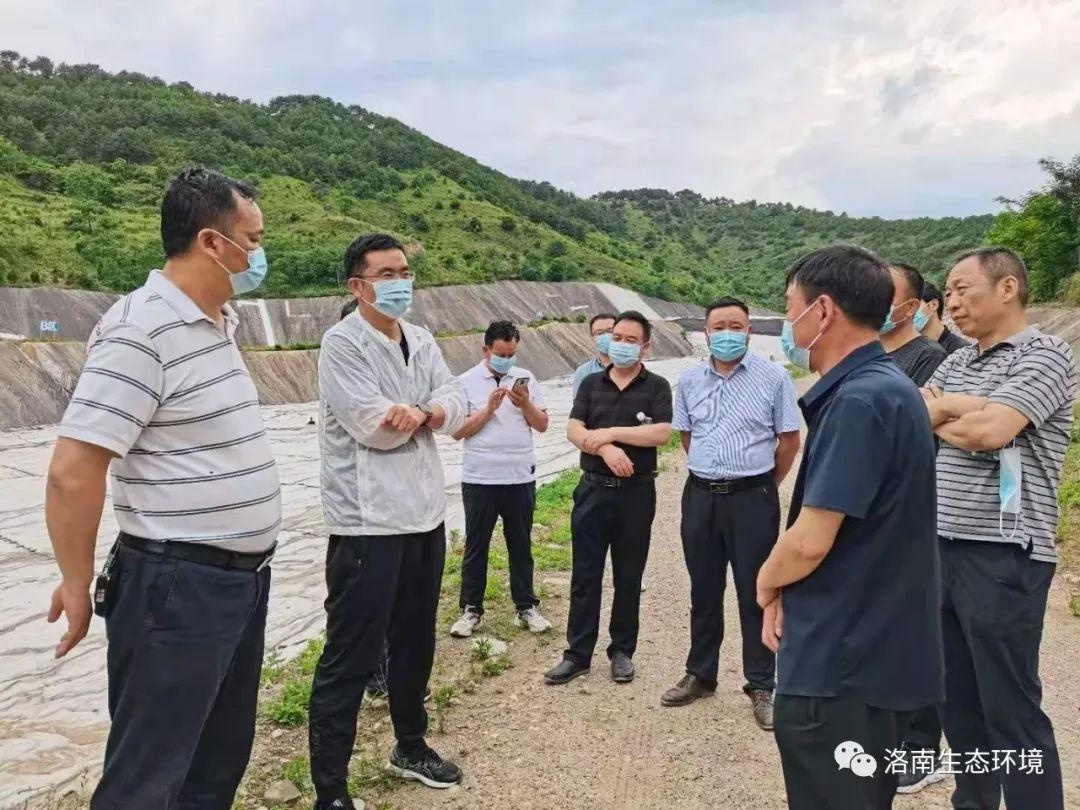 支朝奇深入企业现场督办省生态环境保护反馈问题整改工作