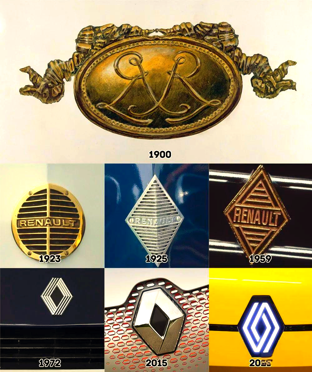 尽管雷诺车标历经多次重大变革,但自1925年起,钻石始终作为其logo的