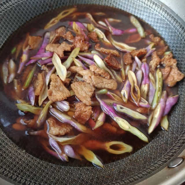 猪肉炖紫芸豆,家常下饭菜,百吃不厌