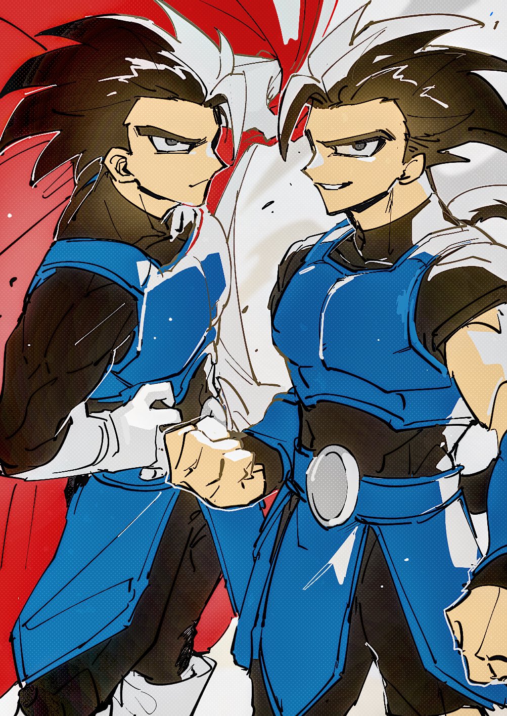 龙珠:第20卷高清封面,悟空和巴达克再次同框,配色感人