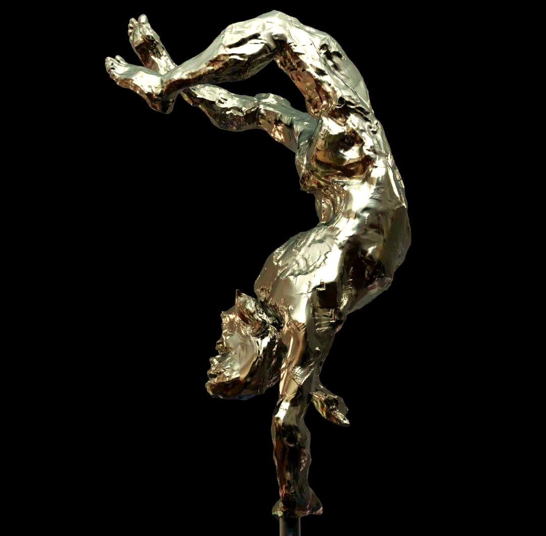 辛琦的数字雕塑作品《闪》荣获全国美展展出资格,展现其艺术才华