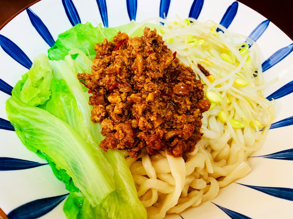 拌面极品肉末酱,简单做法