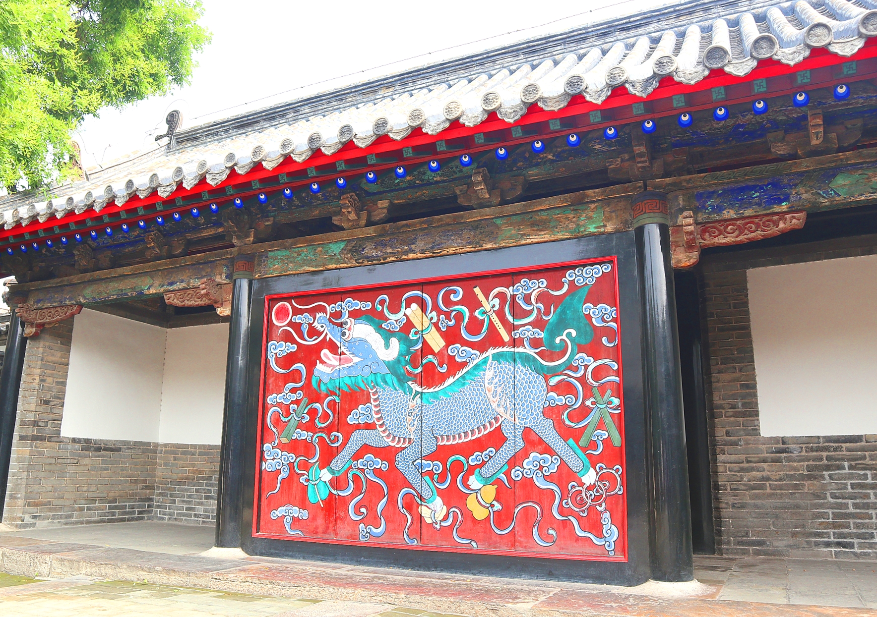 游曲阜孔府,"私闯"内宅,衍圣公家眷的居住区,里面巧藏玄机
