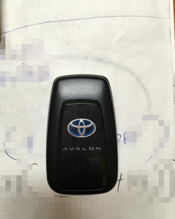 丰田avalon亚洲龙钥匙增加