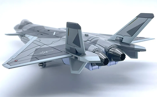 会变形的歼-20,科幻风机甲也太帅了!