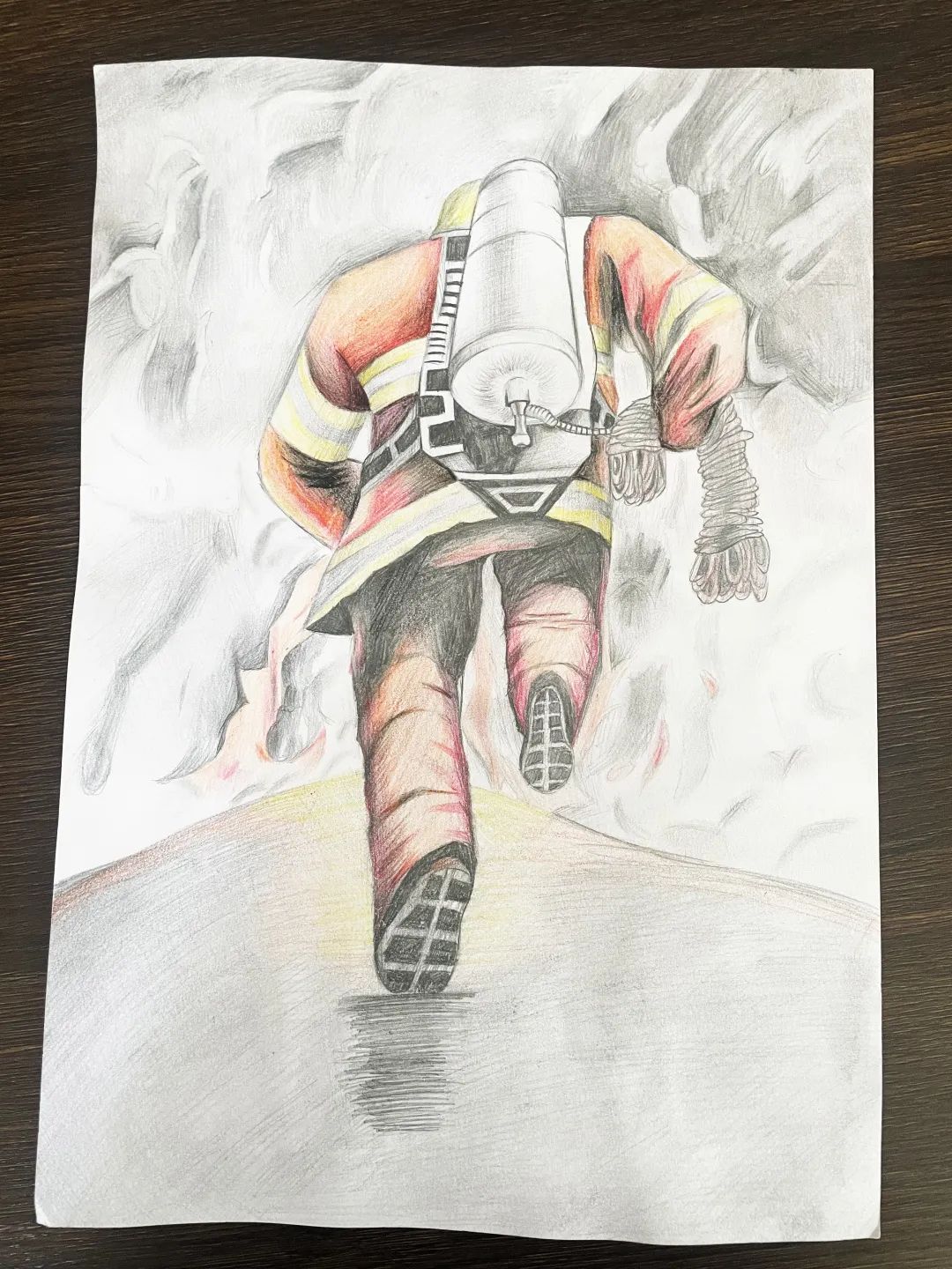 "我是小小消防员" | 优秀绘画作品展播(三)