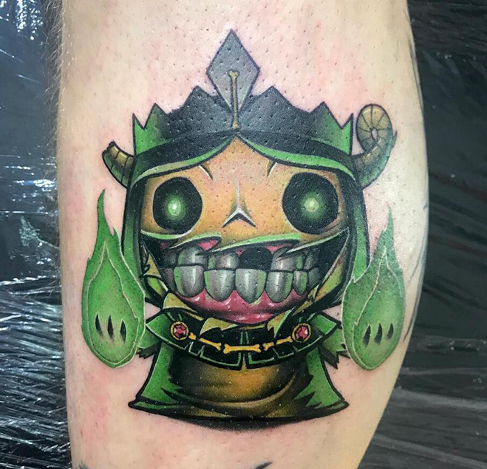 六一快乐 童心未泯可爱趣味的大黄牙 卡通纹身(二)