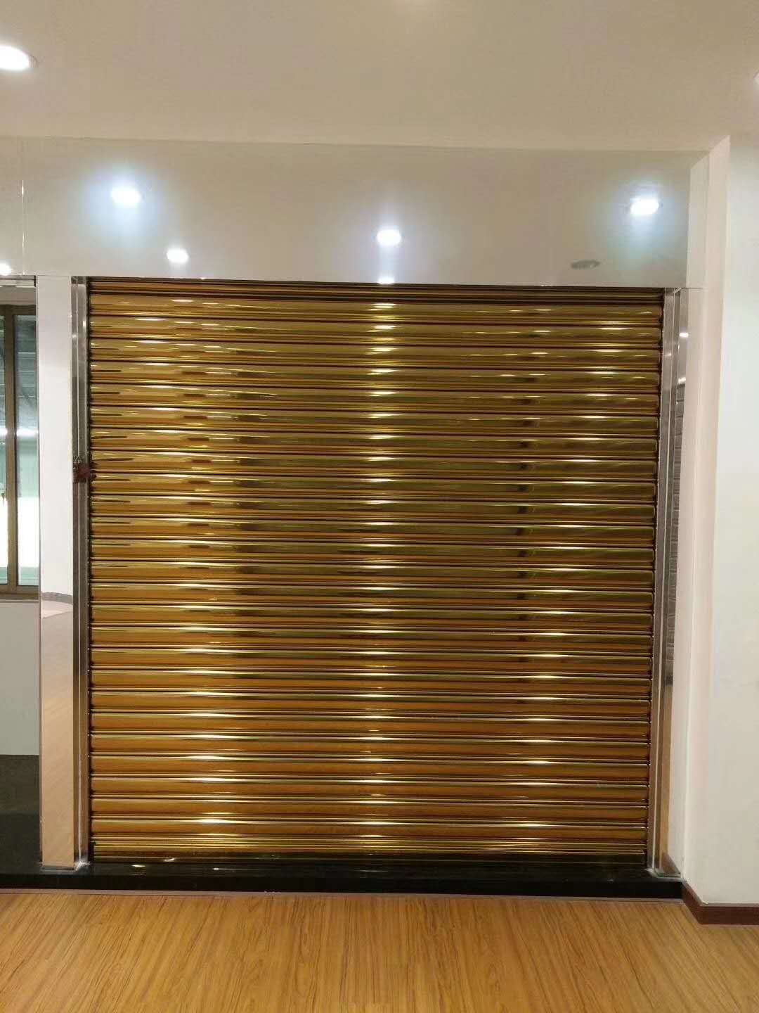 304不锈钢电动卷闸门