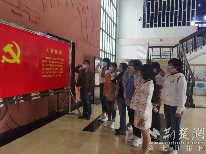 江汉区西马路小学教师开展主题党日活动