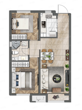 体育新城 公园里 大华公园世家