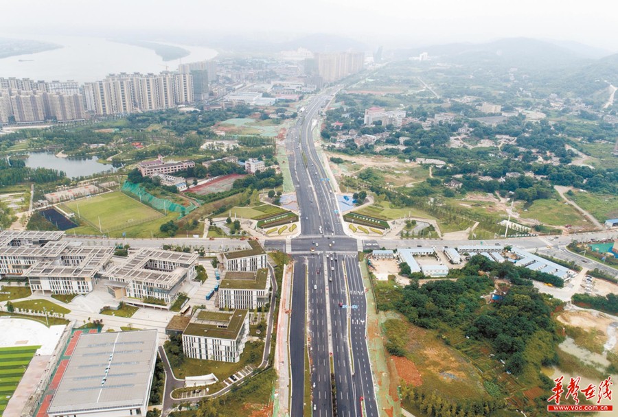 潭州大道第二段扩宽通车