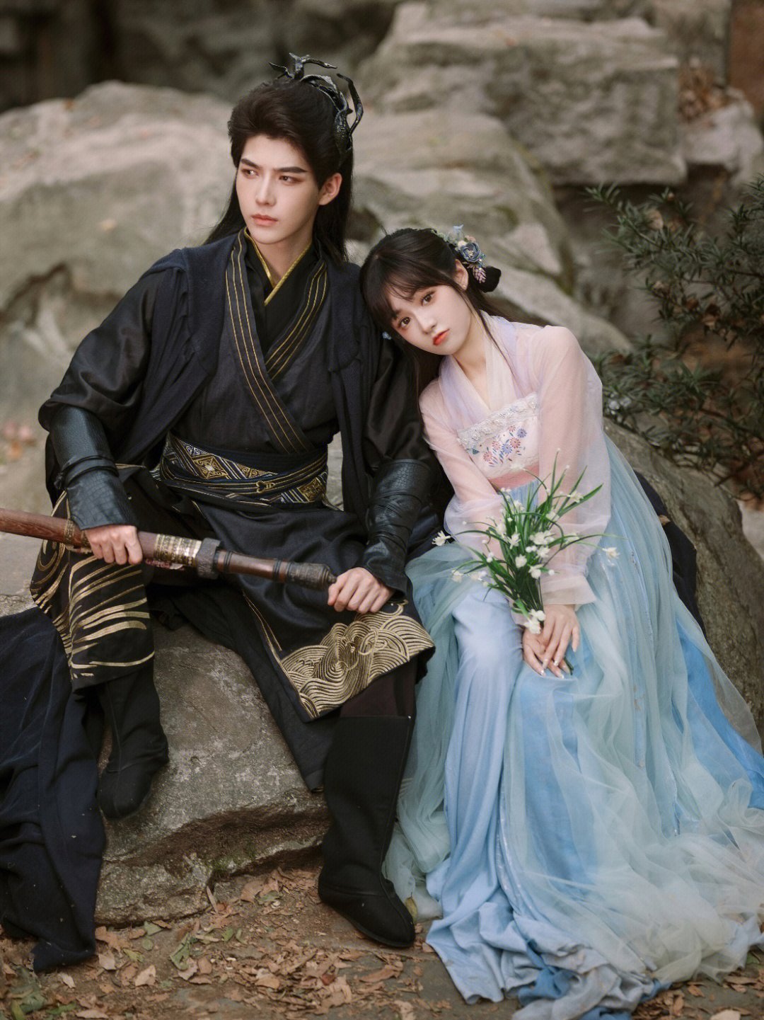 盘子女人坊仙侠情侣照|苍兰夫妇也太让人上头了叭