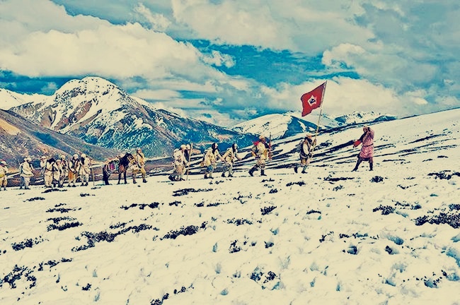 长征雪山草地图片图片