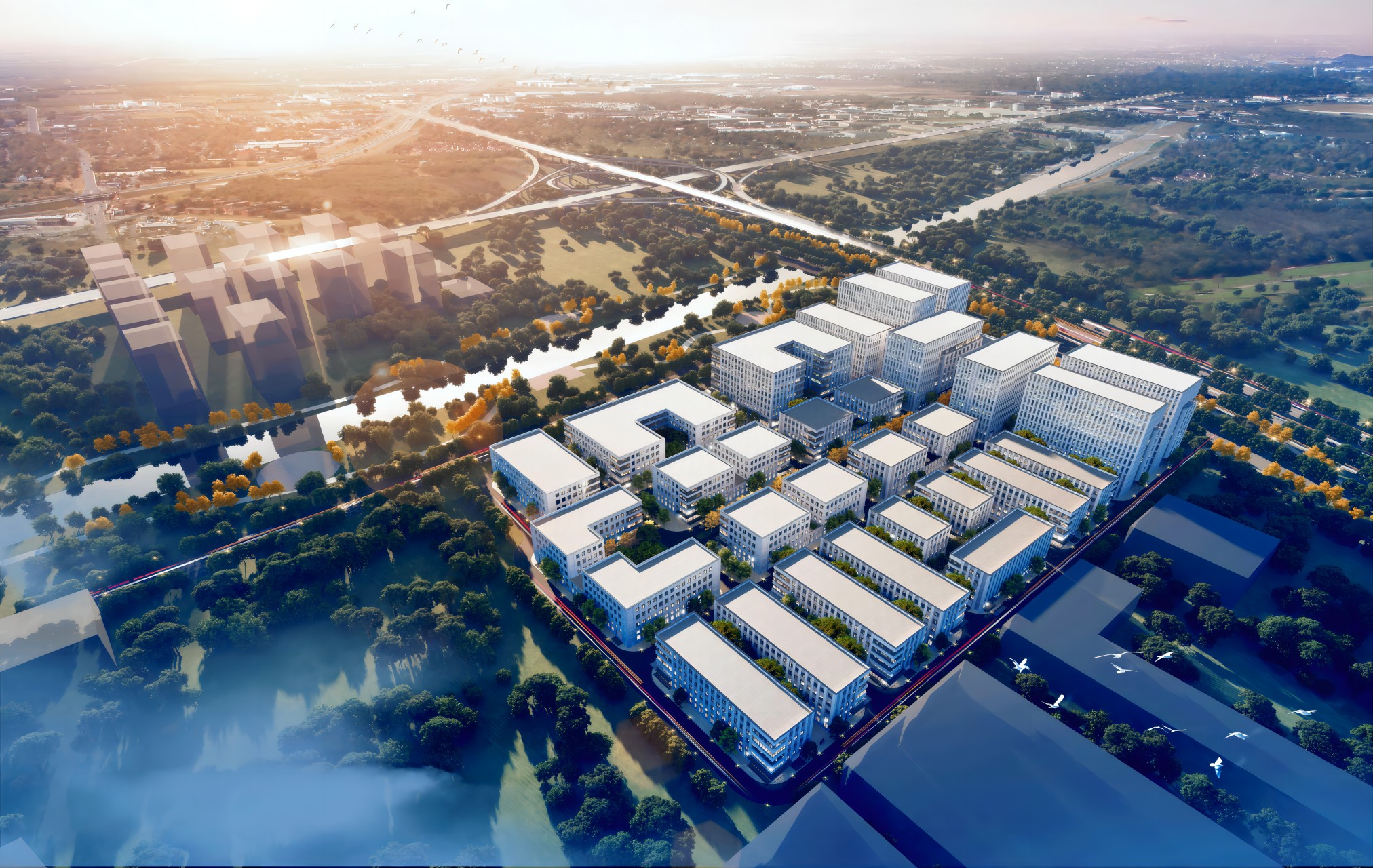 联东u谷·郑州中原科创企业园开园 首批6家企业机构入驻