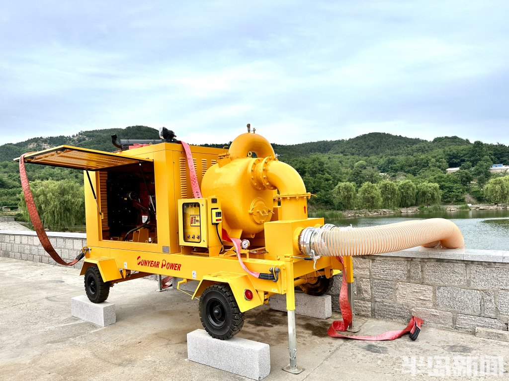 "龙吸水"上阵!李沧开展防汛紧急拉练,提升应急处置能力