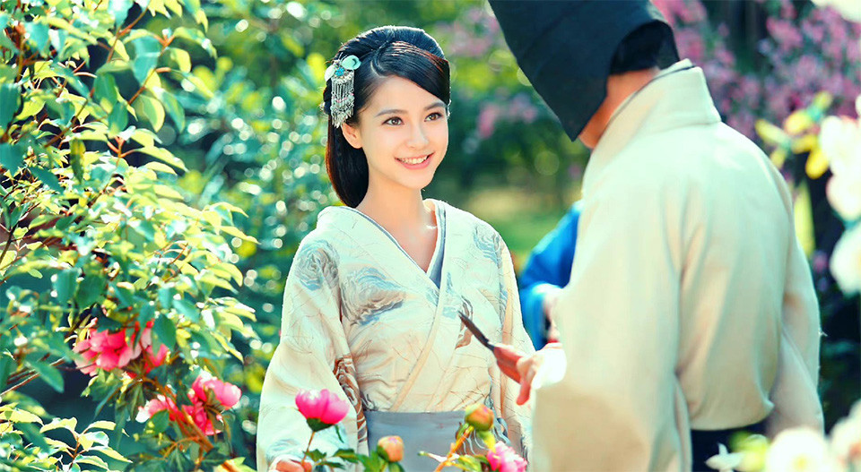 古装剧女星「汉宫造型」8:杨颖《大汉情缘之云中歌》