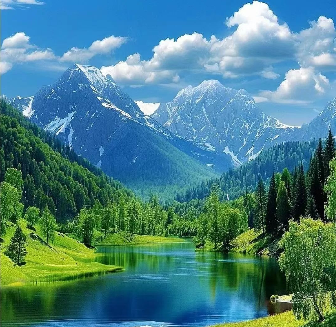 微信头像背后的山水画廊与人生智慧