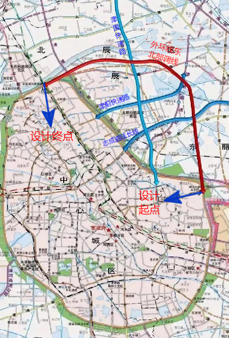 外环拓圆将于29日零时完成,北辰东丽板块迎来新飞跃