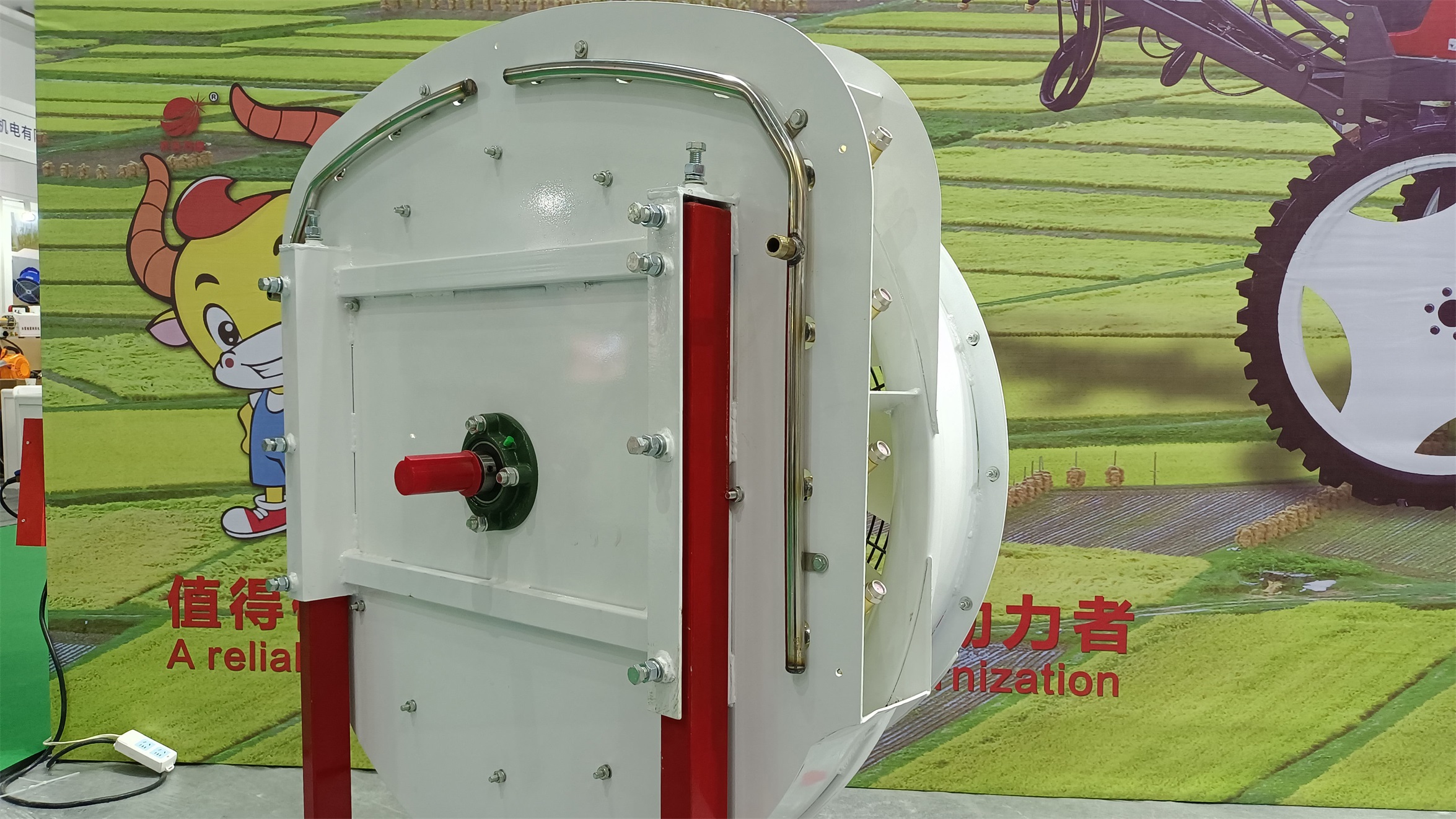 新疆果农更喜欢的果园风送喷药机打药机的风机总成