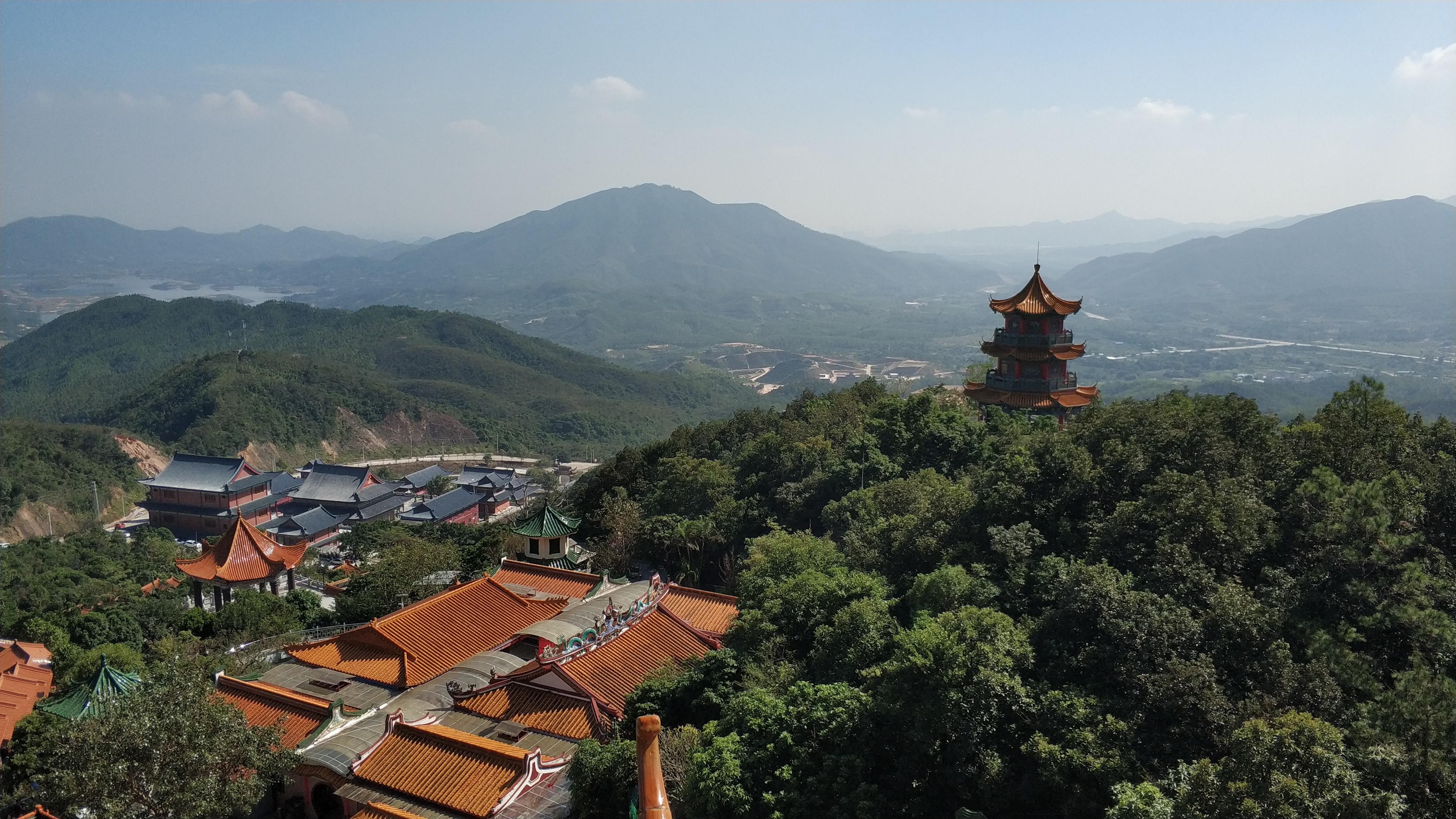 游海丰云莲寺,陆河洋岭梯田记