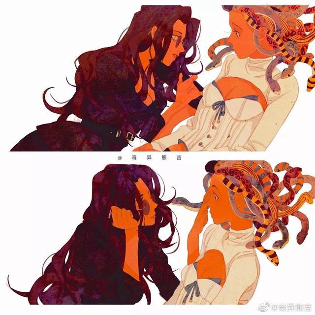 画师奇异熊吉 的插画作品