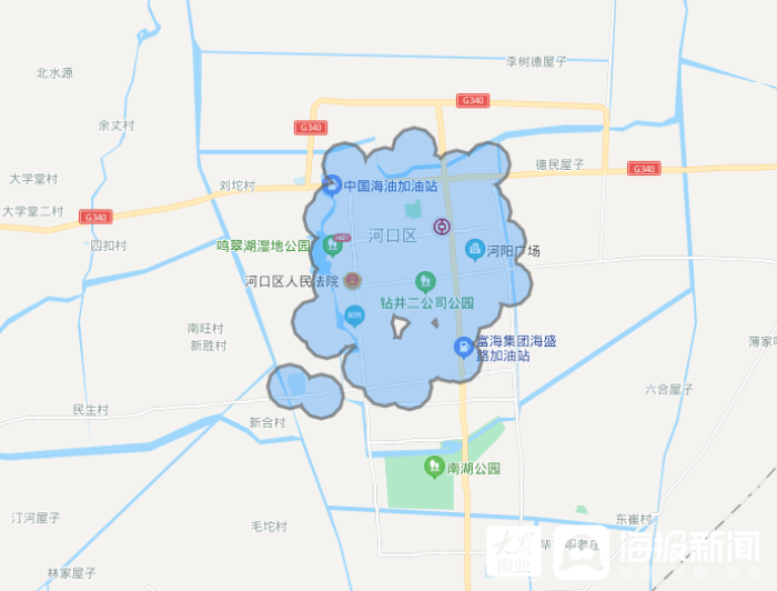 河口地图全图高清版图片