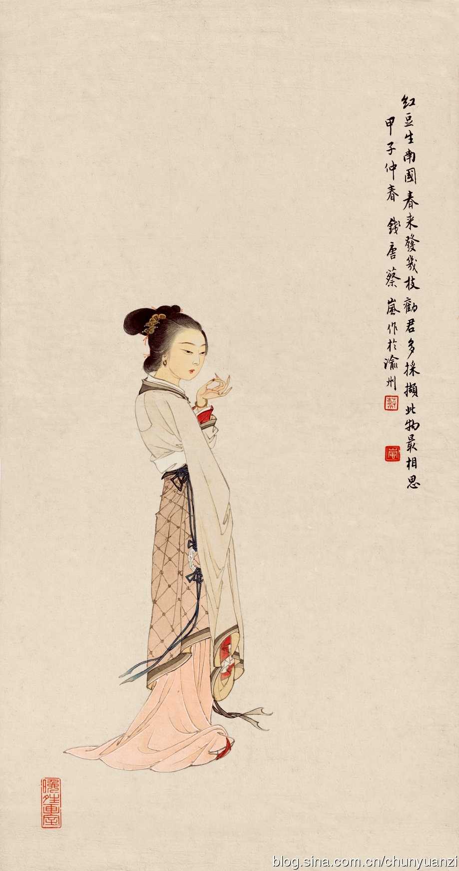 淡雅的色彩,墨彩交融的技巧