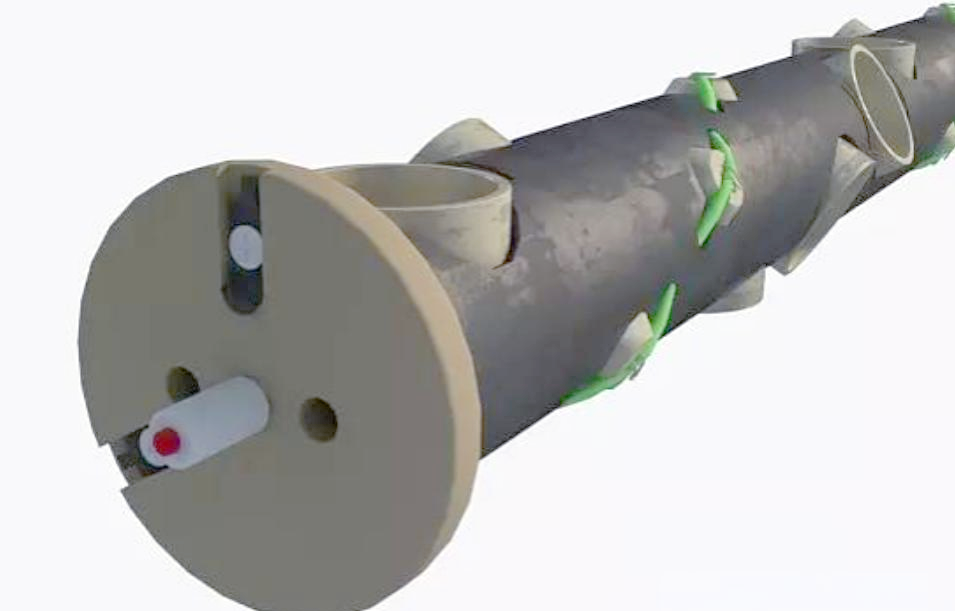 这些射孔弹随后会以极高的速度射出,穿透油层,从而形成通向油藏的通道