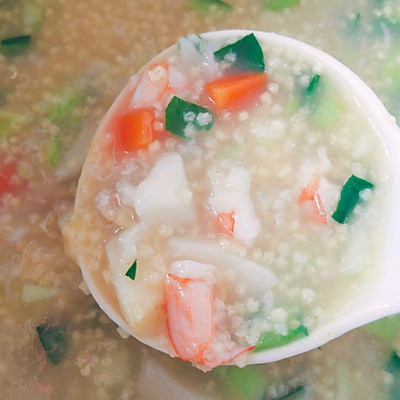 我心中的冬日限定 芋头虾仁瘦肉粥