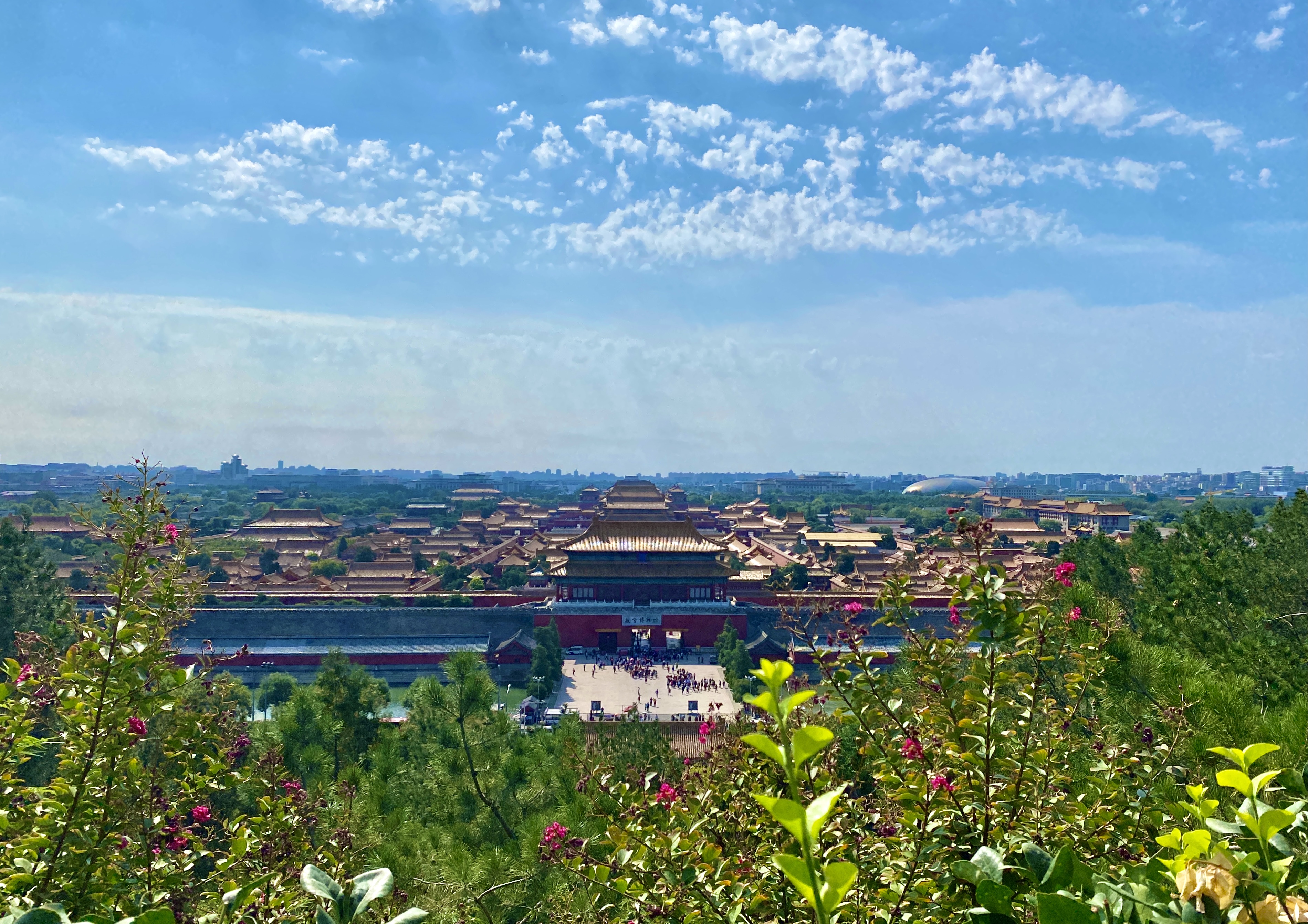 秋天的回答|北京:景山公园一览故宫全景