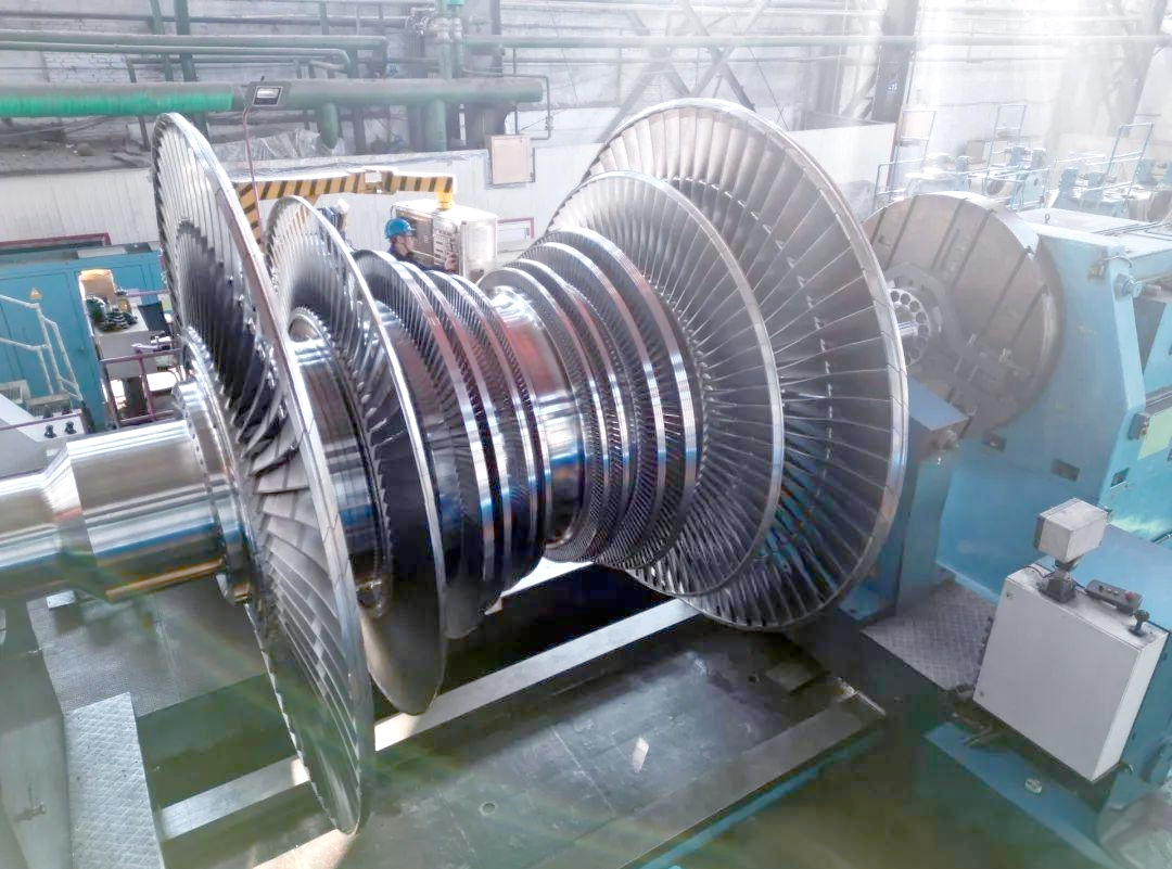 哈电集团交付沙角项目三号汽轮机转子