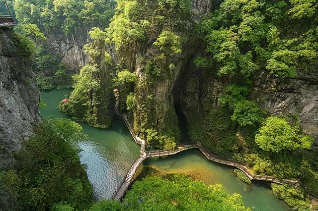 游福泉洒金谷,感受峡谷秘境