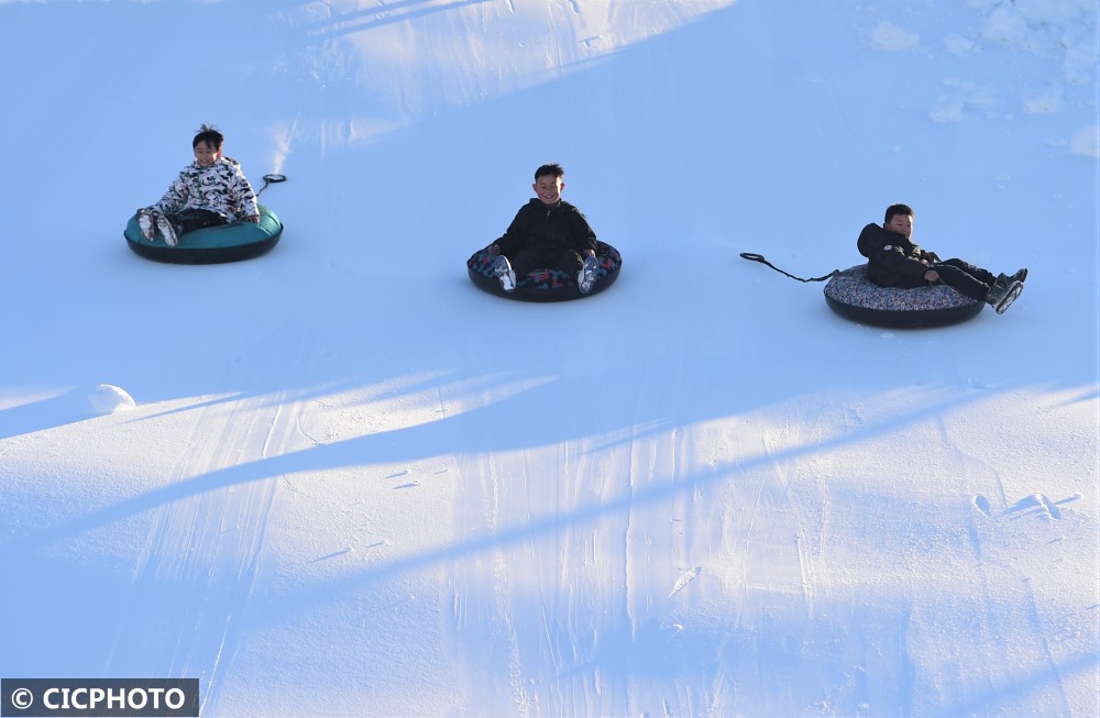 邢台七里河滑雪场图片