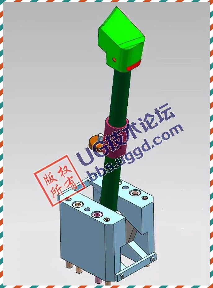 如何巧妙设计汽车模具斜顶机构的斜顶杆?