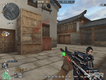 「cf」爆破讲堂排位新成员新姑苏城保卫者实用穿点教学