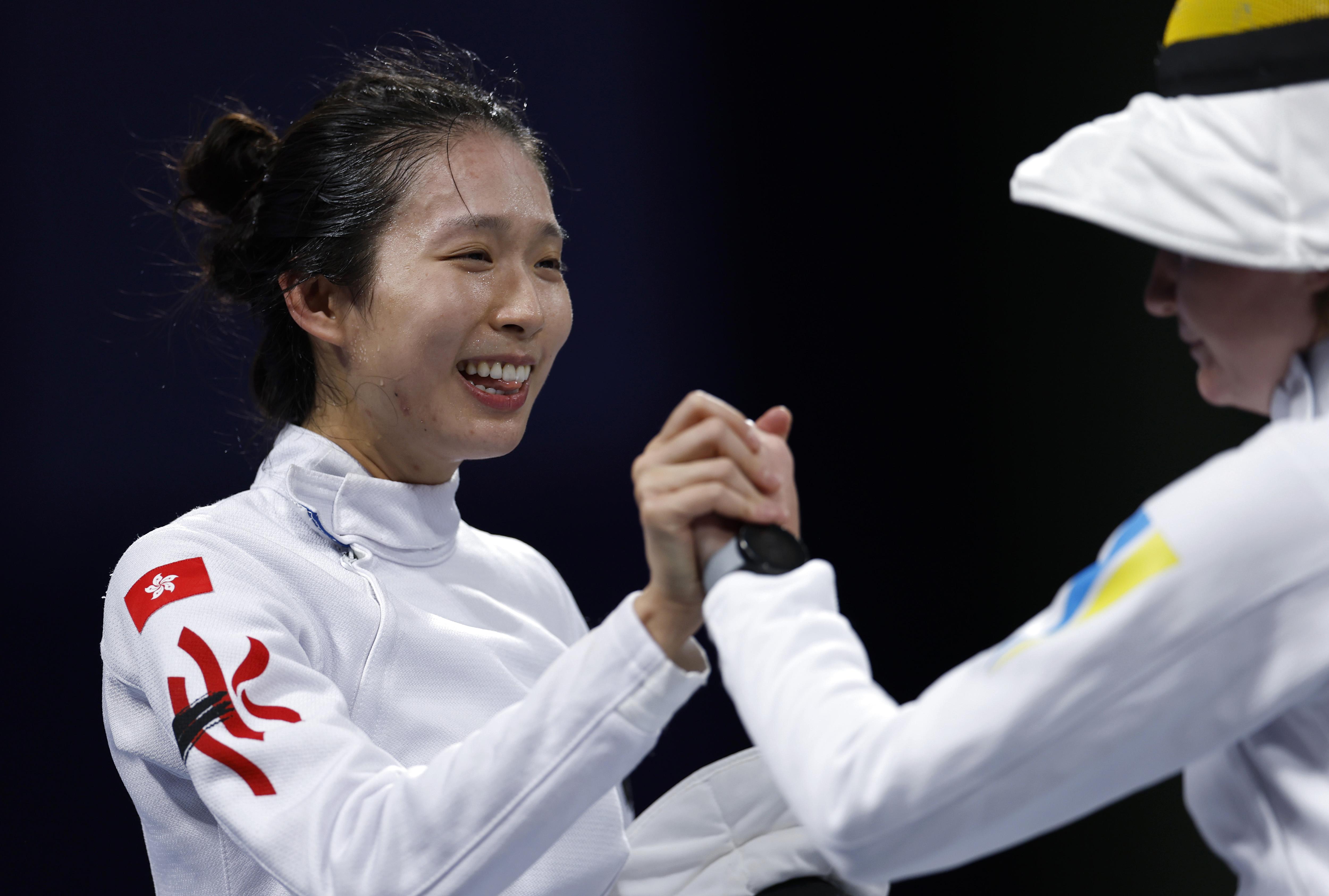 巴黎奥运会丨击剑——女子个人重剑赛况