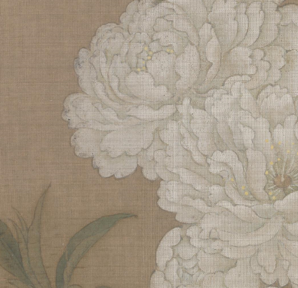 宋画《碧桃图》临摹步骤