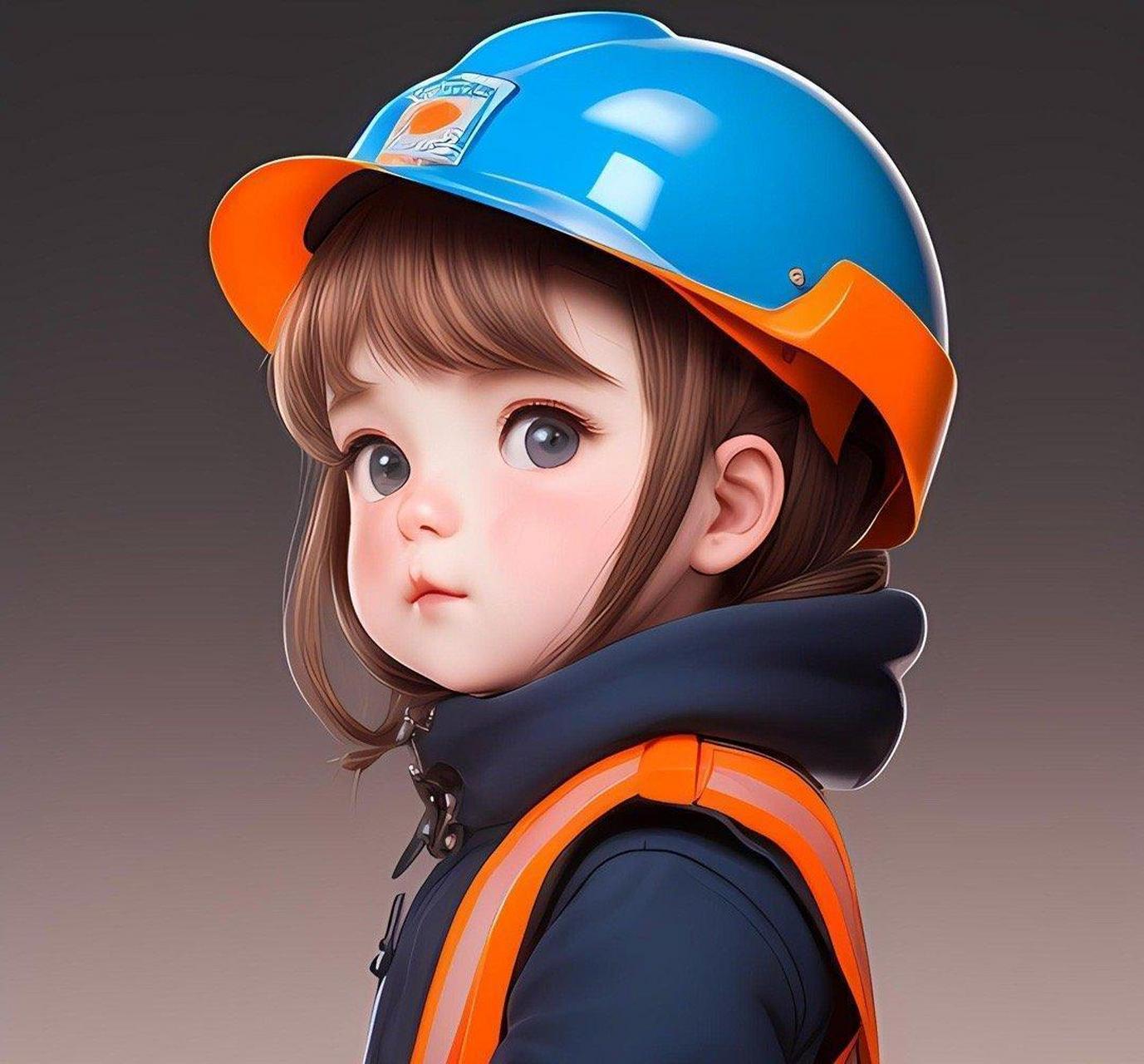 不同职业的卡通头像,这也太可爱了吧,可以作为微信和qq头像.