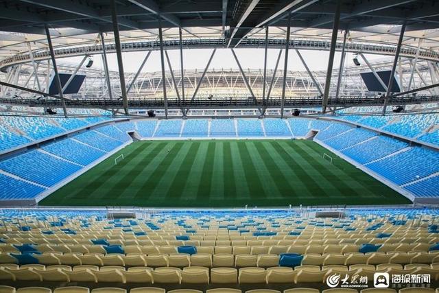 记者探访|青岛青春足球场主场馆已通过竣工验收 全力为中超新赛季做好