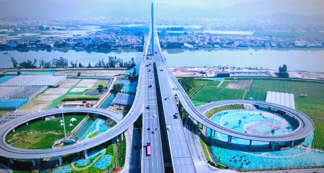 沙洲岛特大桥成网红打卡地,吸引众多游客探访