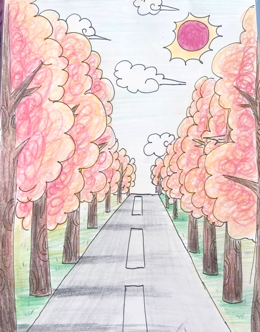 「学生作品展示」探索透视原理