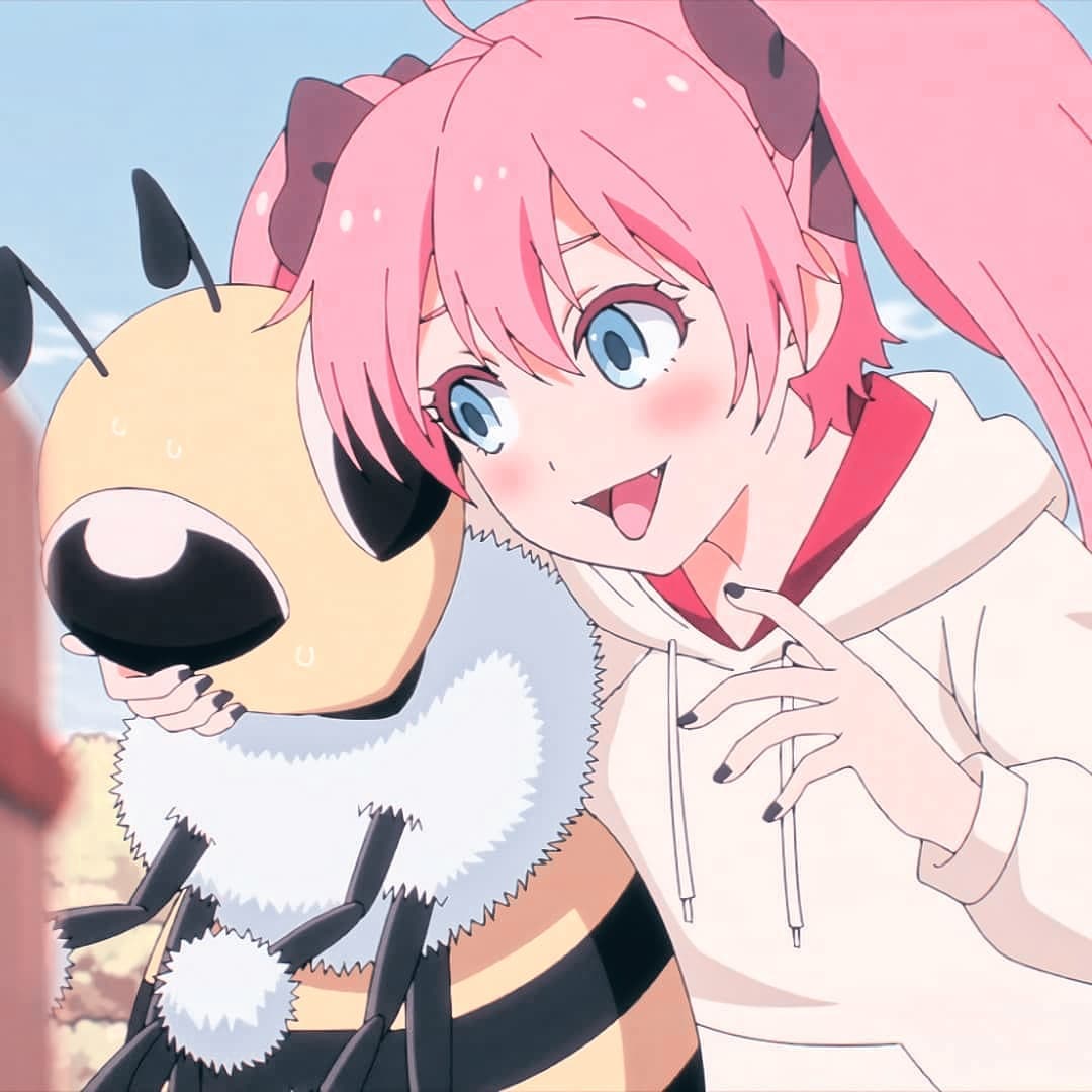 《关于我转生变成史莱姆这档事》米莉姆·纳瓦,动漫头像自剪分享