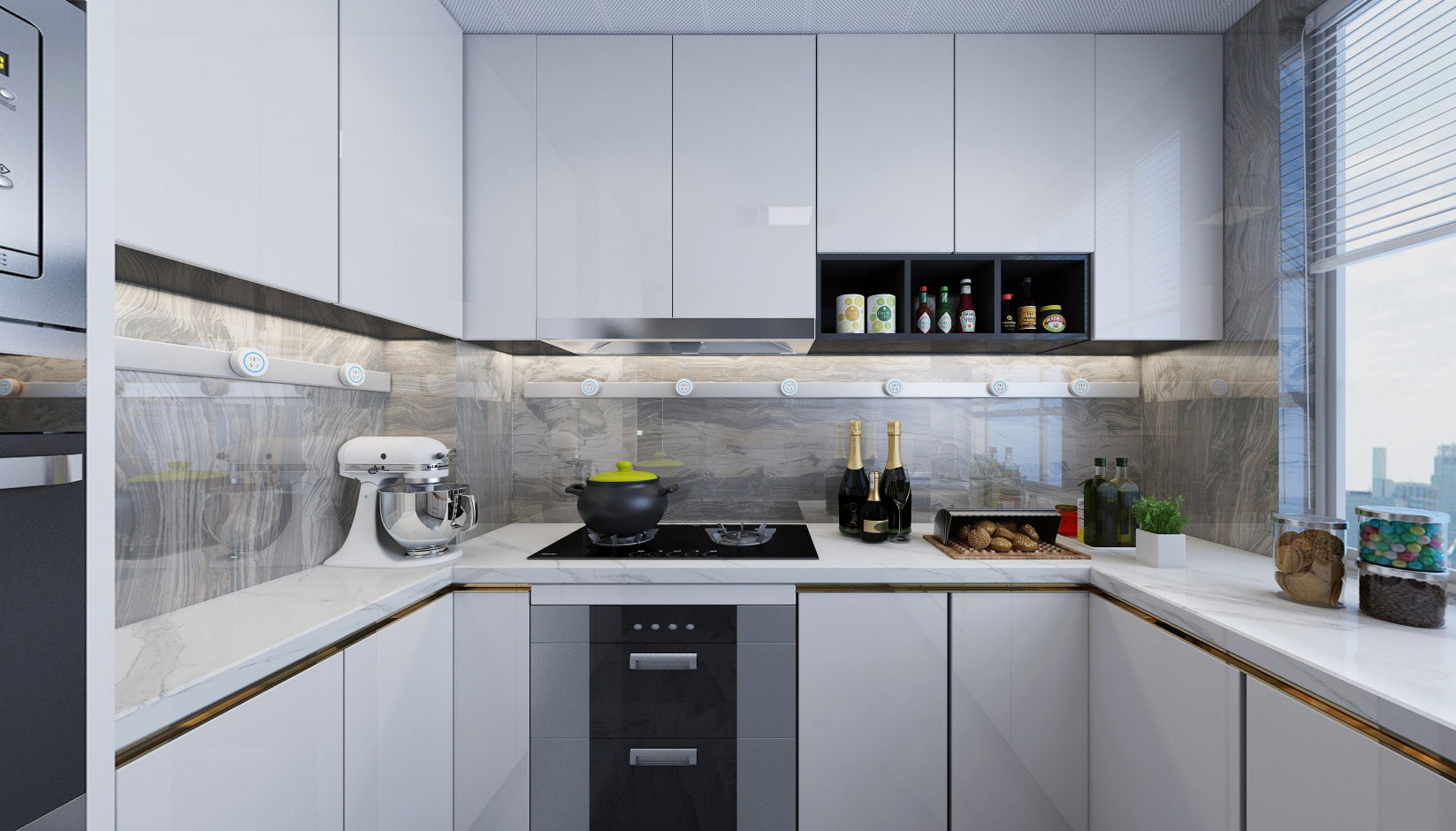 好用的轨道插座如何在厨房装出高级感?