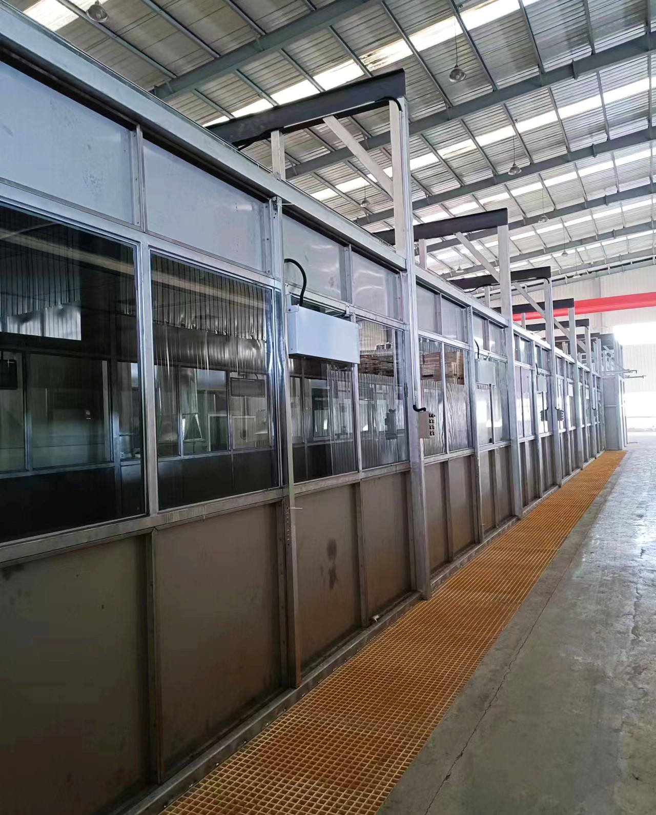 悬挂式静电涂装流水线