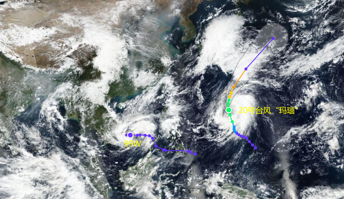 21号台风妮亚图有迹象!大范围降温又快了?警惕今冬偏冷概率增加