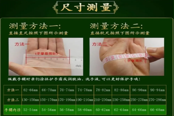 手掌8厘米戴多大手镯图片