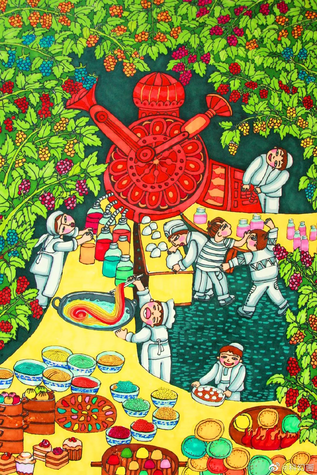 超全,超经典50张科幻画主题,创新大赛给孩子带来满满的创作灵感,必须