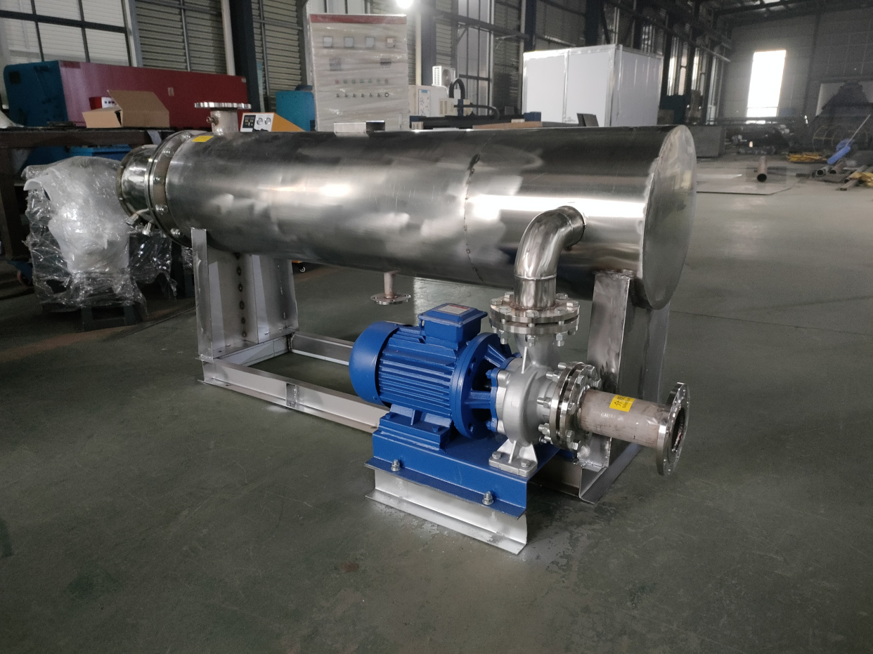 全304材质带水泵管道加热器