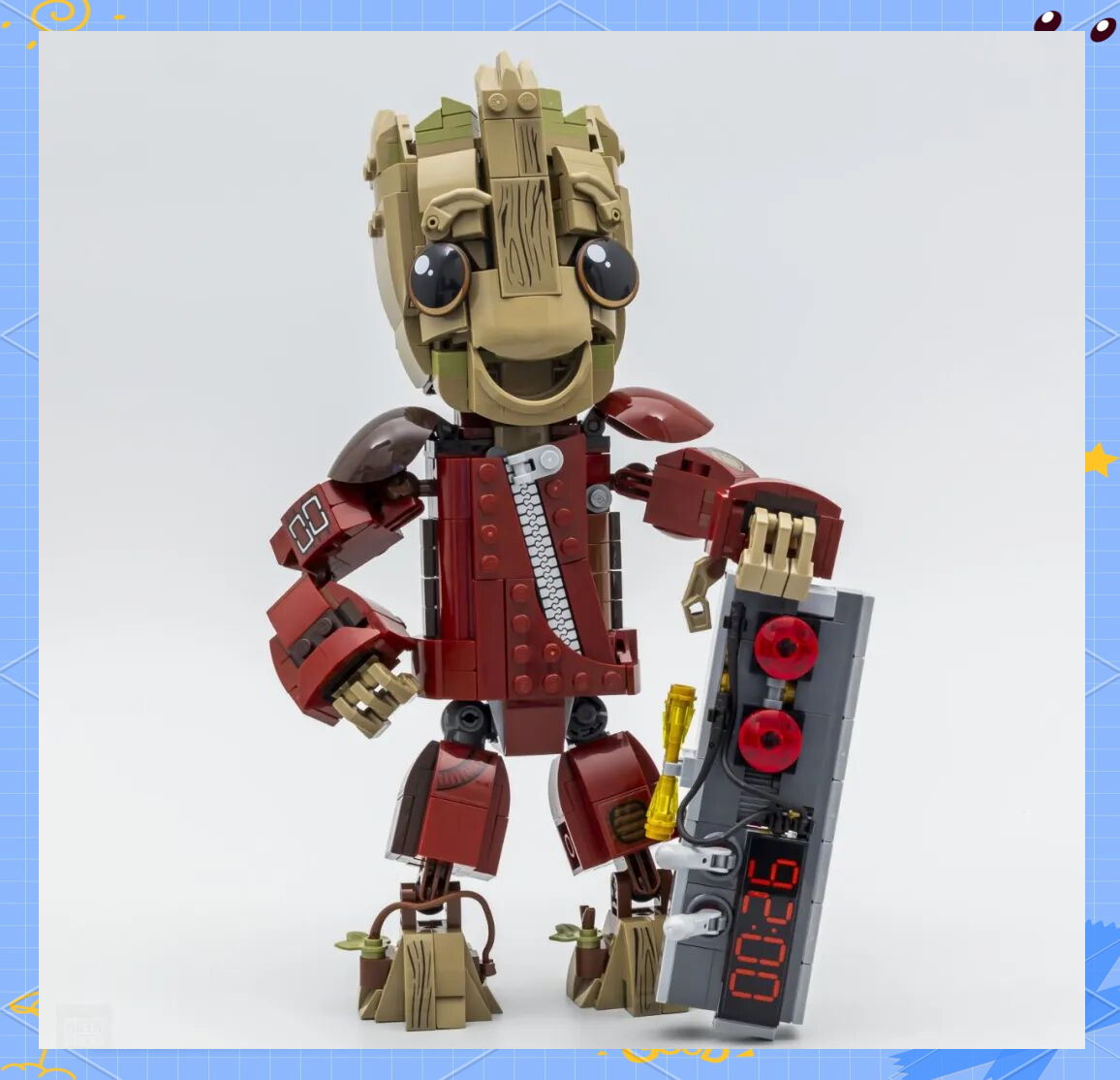 乐高76341格鲁特全细节拆解