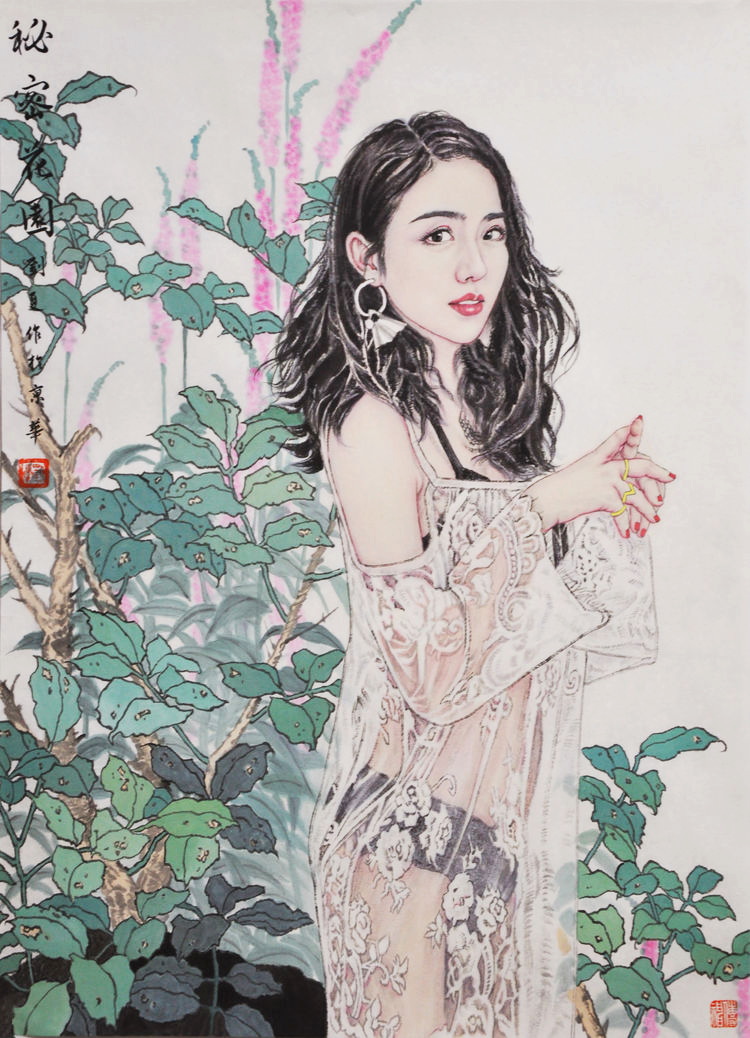 至真至情——刘夏写实人物作品欣赏